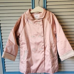 Jacadi Pink Double-Breasted Jacket